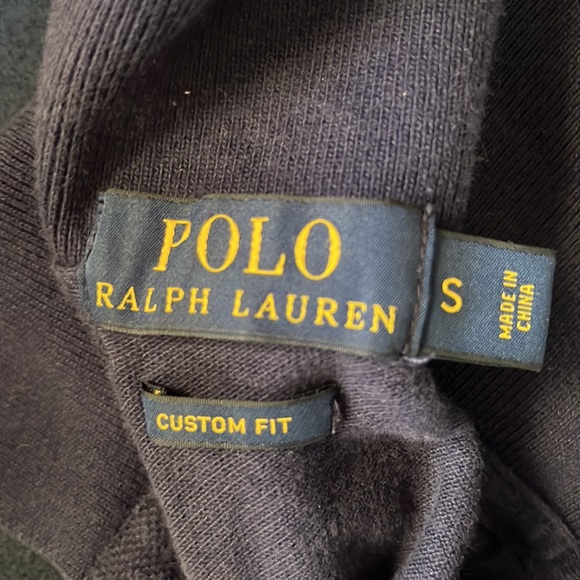 Men’s navy Polo - Picture 3 of 3